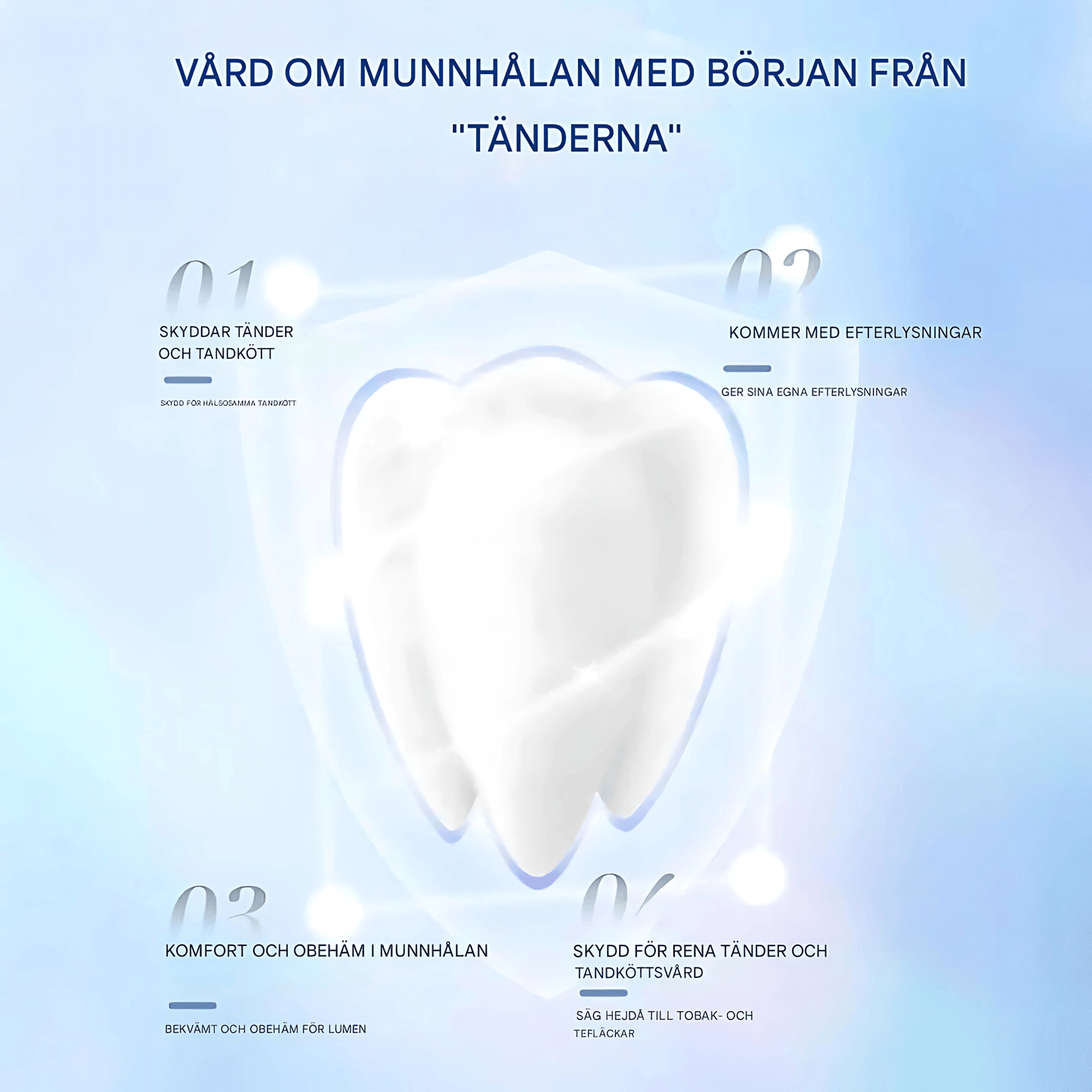 WhiteVibe – Marvis tannkrem med blekende mynte for frisk pust og reduksjon av overflateflekker, 85 ml