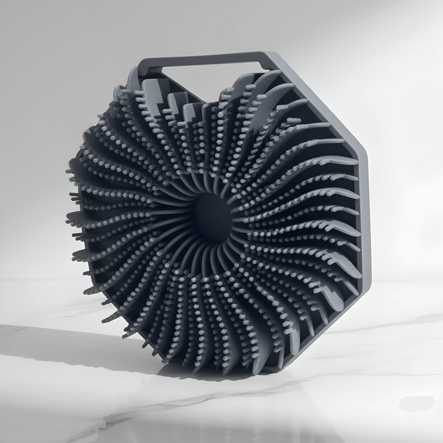 PureScrub – Silikonborste för Dusch & Kroppsrengöring med Massage- och Exfolieringseffekt