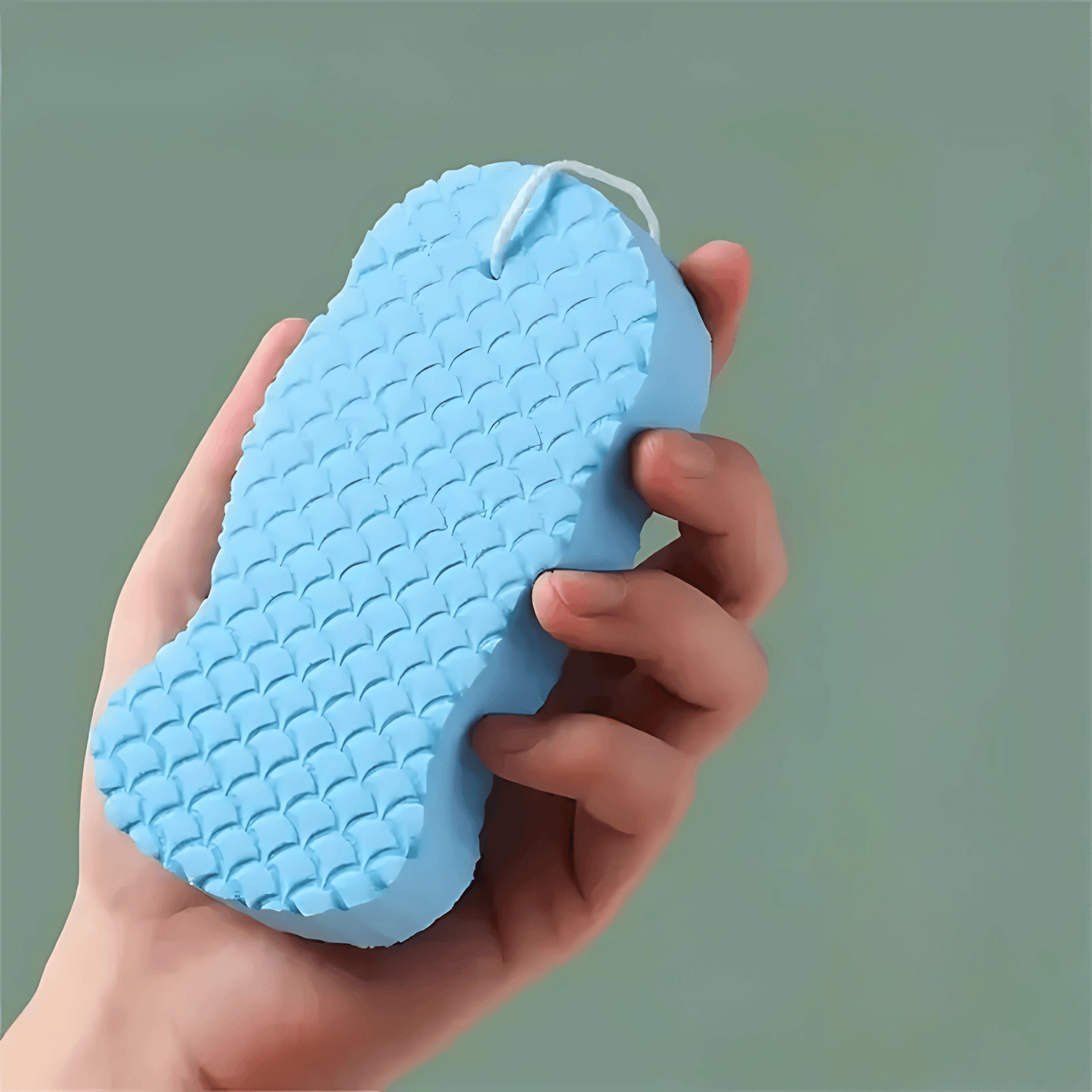 BloomSponge – Eksfolierende badesvamp for myk og frisk hud