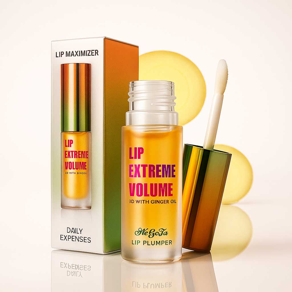 LipMax - Naturlig volumgivende serum for fyldigere lepper og fuktighetsgivende effekt
