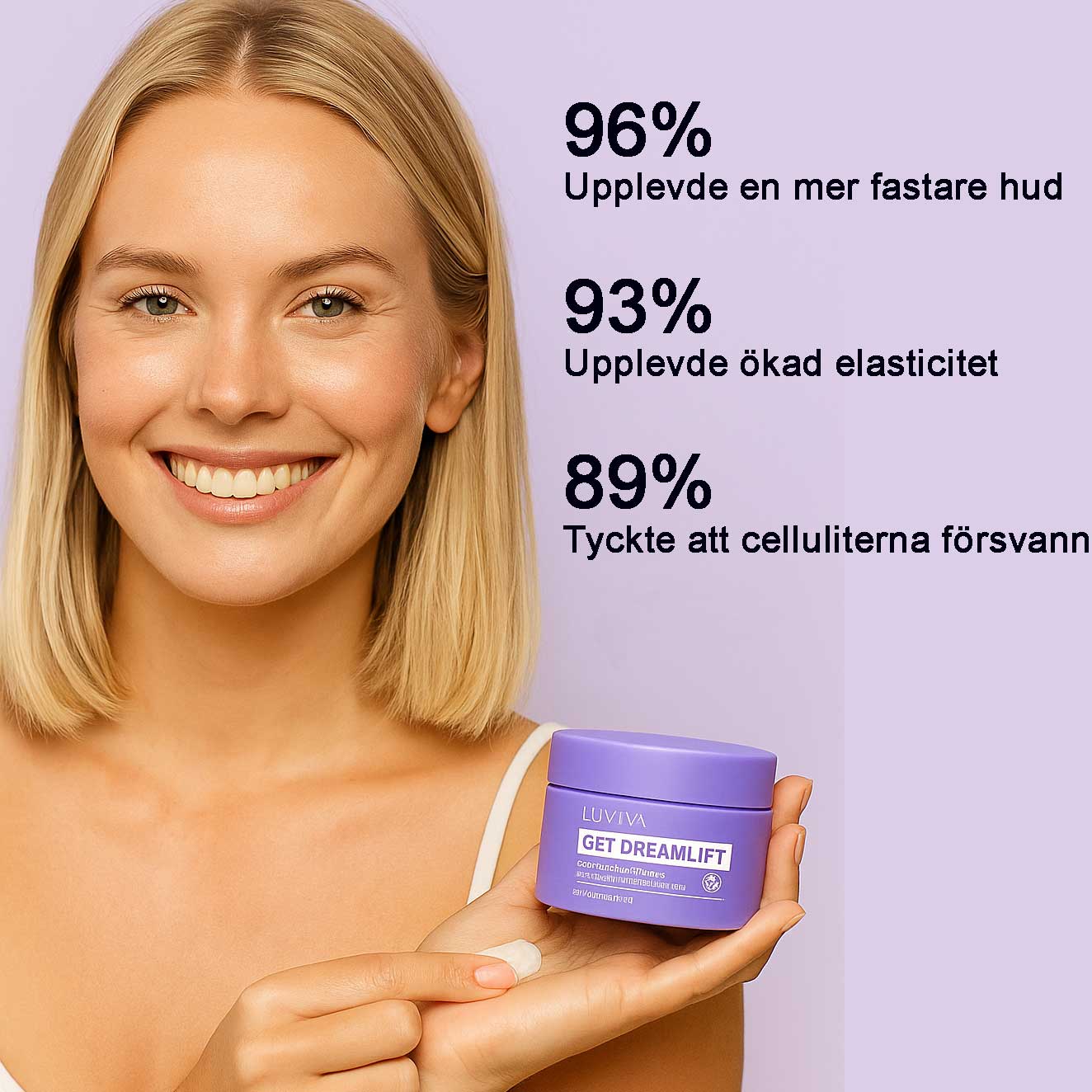 DreamLift – Nattlig Kroppstoning med Mjuk Effekt | Känslan av Fastare Hud Medan Du Sover - 200ml
