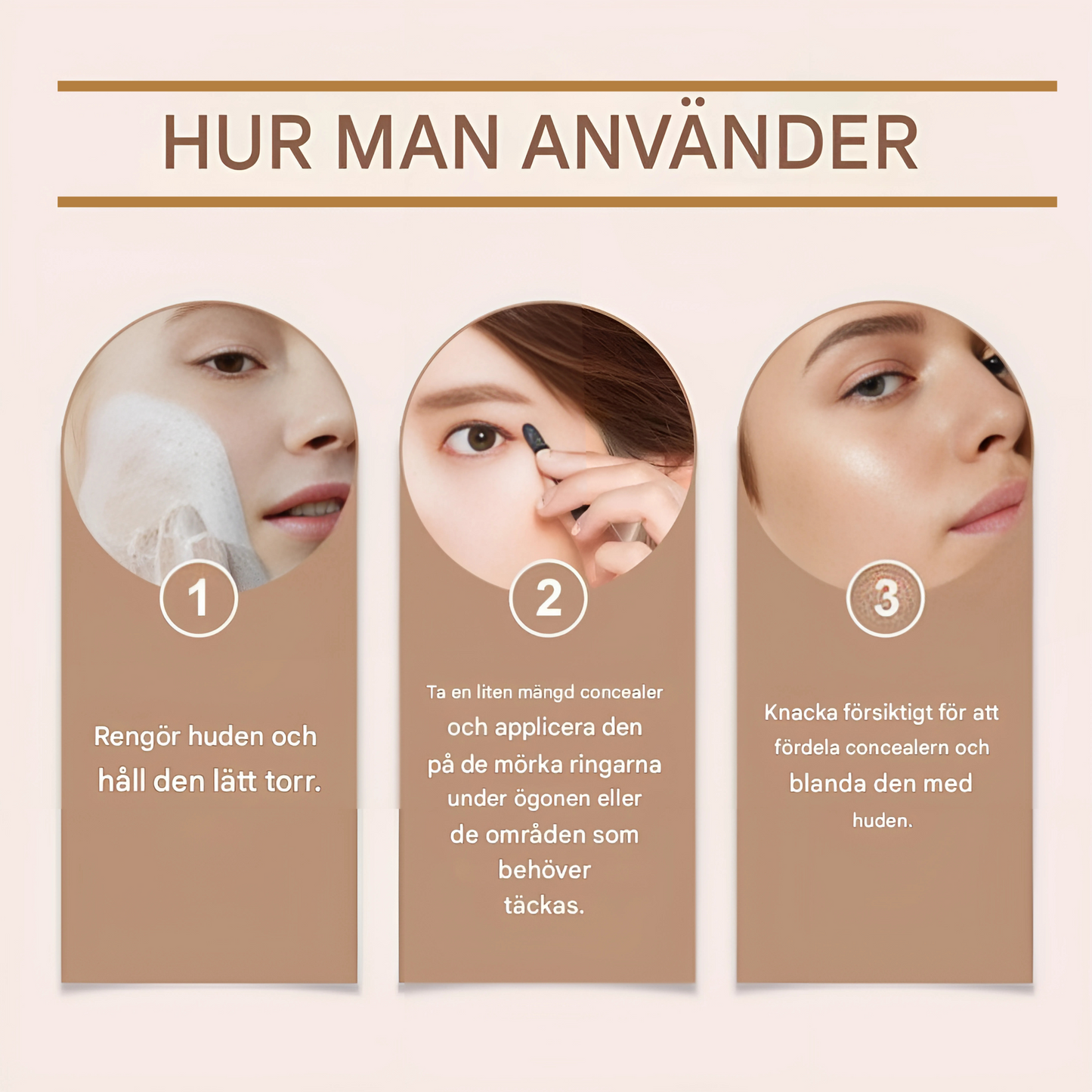BareTint - fuktighetsgivende concealer i 4 nyanser - jevner ut hudtonen og forsterker din naturlige glød