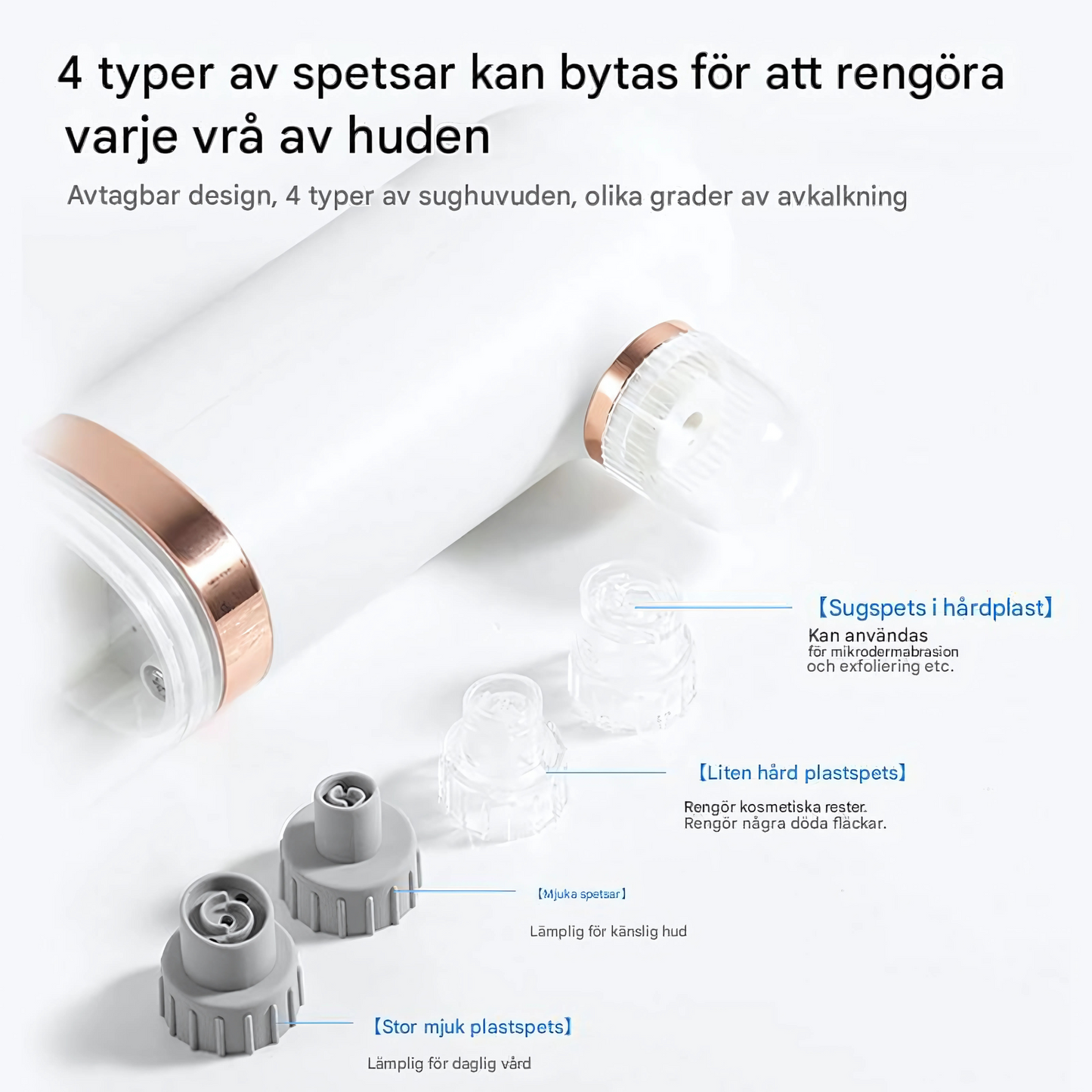 GlowVac - Porerenser med vakuumteknologi - renser porene skånsomt og effektivt