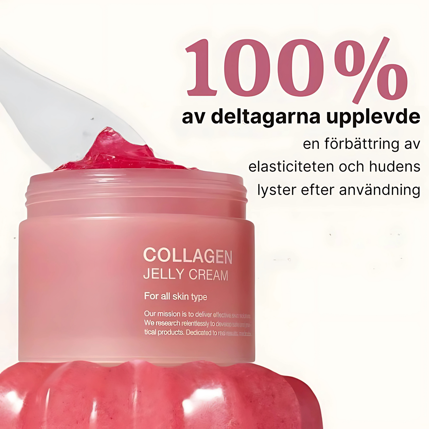 RevitaGlow - Collagen Moisturising Gel Cream for sunn hud