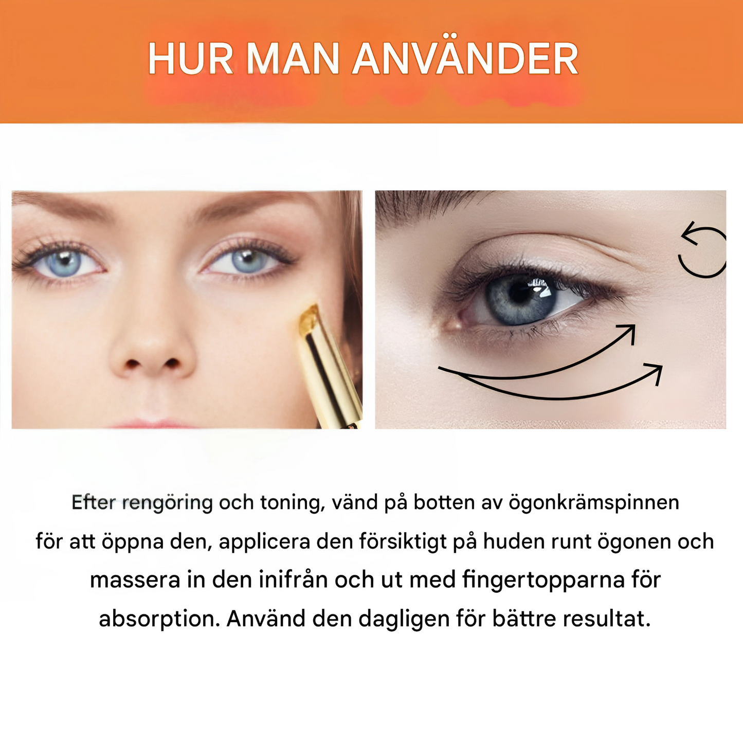 LumiStick - C-vitaminberiket antirynke-fuktighetsstift for glattere hud