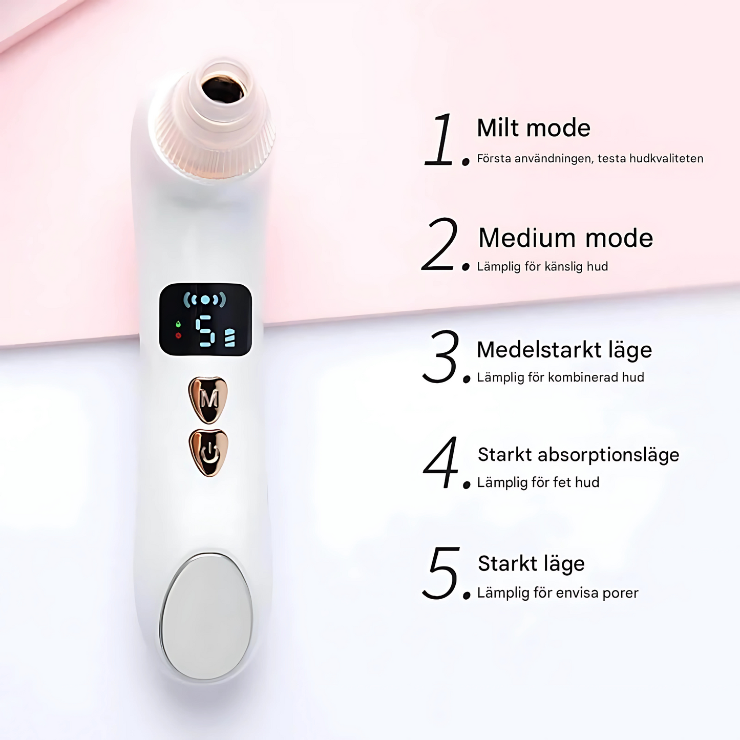 PuriView – Pormask- och Akneborttagare med Kamera, Värme & Vakuumsug | Skonsam Hudvård med Precision