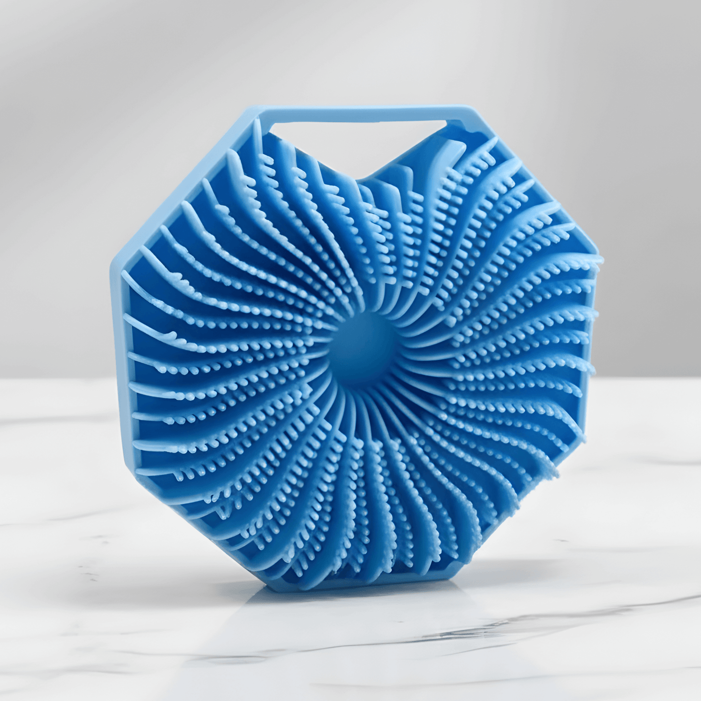 PureScrub – Silikonborste för Dusch & Kroppsrengöring med Massage- och Exfolieringseffekt