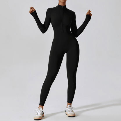 ShapeLine – Figursydd Jumpsuit med eller Utan Varm Fleecefoder & Stretchig Komfort