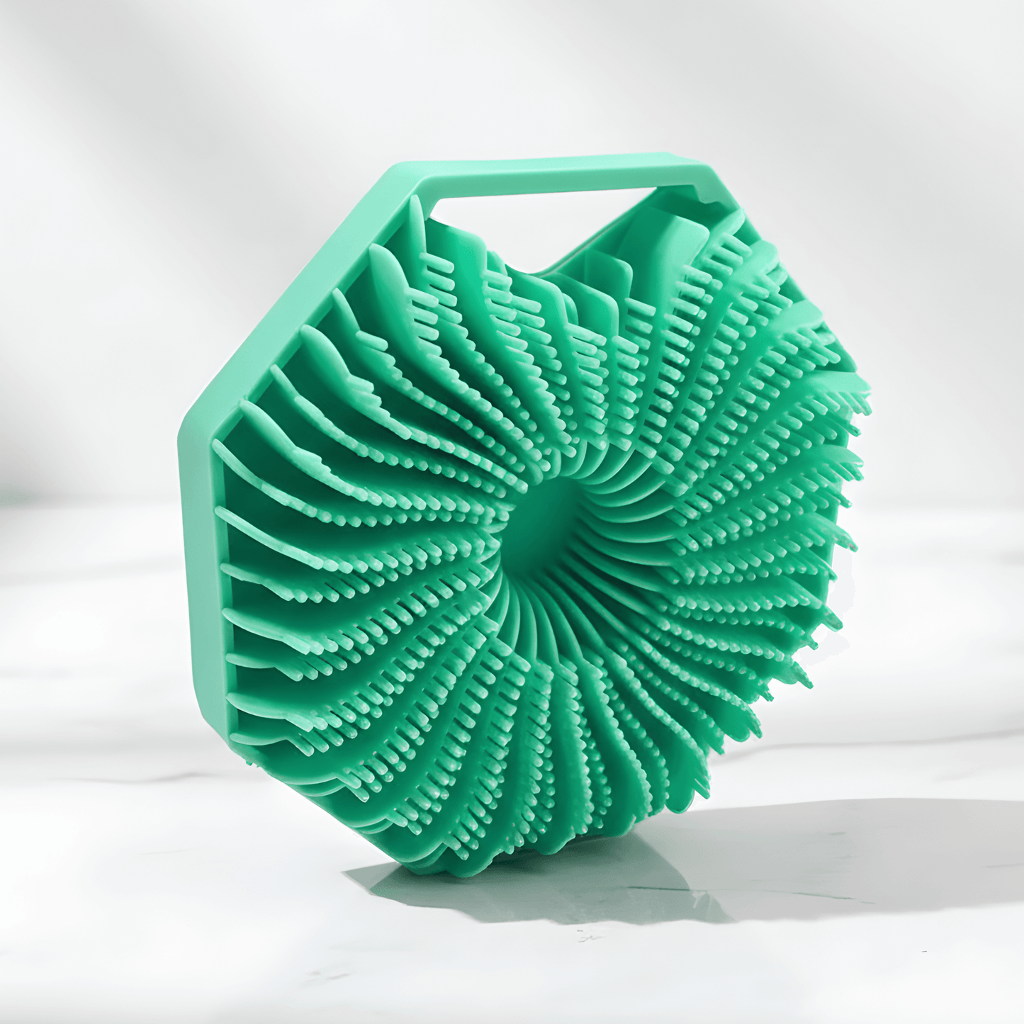 PureScrub – Silikonborste för Dusch & Kroppsrengöring med Massage- och Exfolieringseffekt