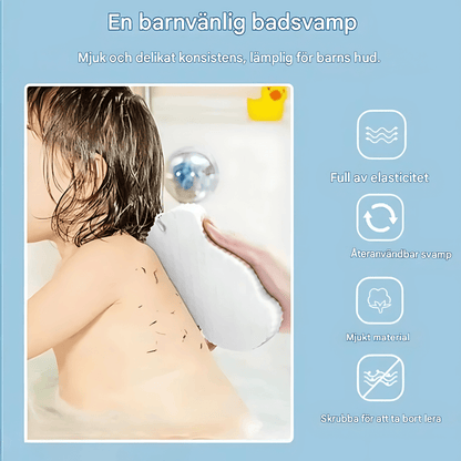 BloomSponge – Eksfolierende badesvamp for myk og frisk hud