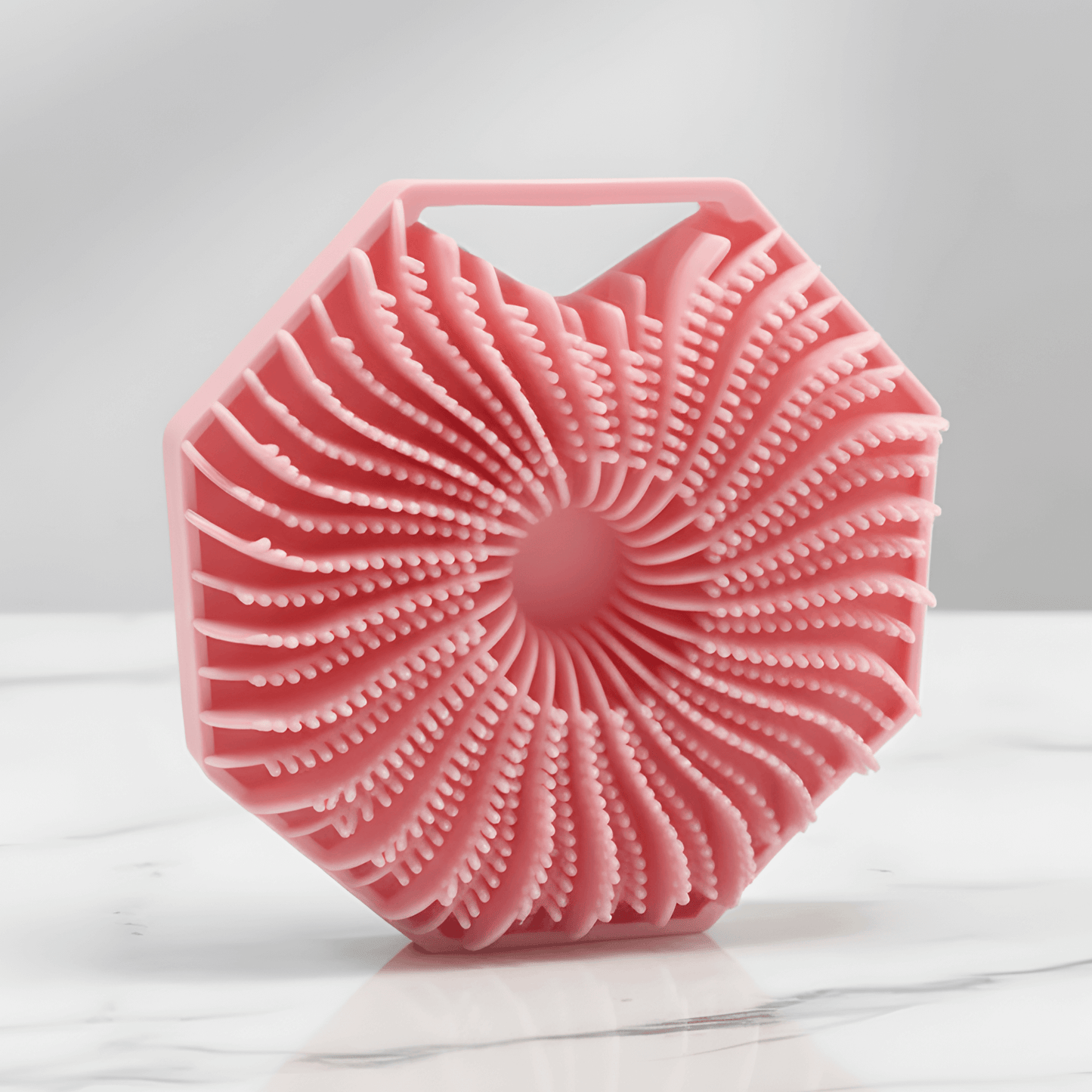 PureScrub – Silikonborste för Dusch & Kroppsrengöring med Massage- och Exfolieringseffekt