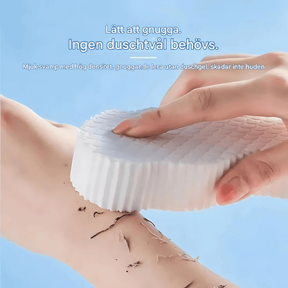 BloomSponge – Eksfolierende badesvamp for myk og frisk hud