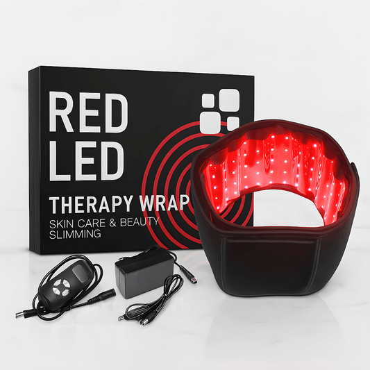 LumaBelt – Rött Ljus & Infraröd Terapi-Bälte för Kropp, Smärtlindring & Muskelåterhämtning