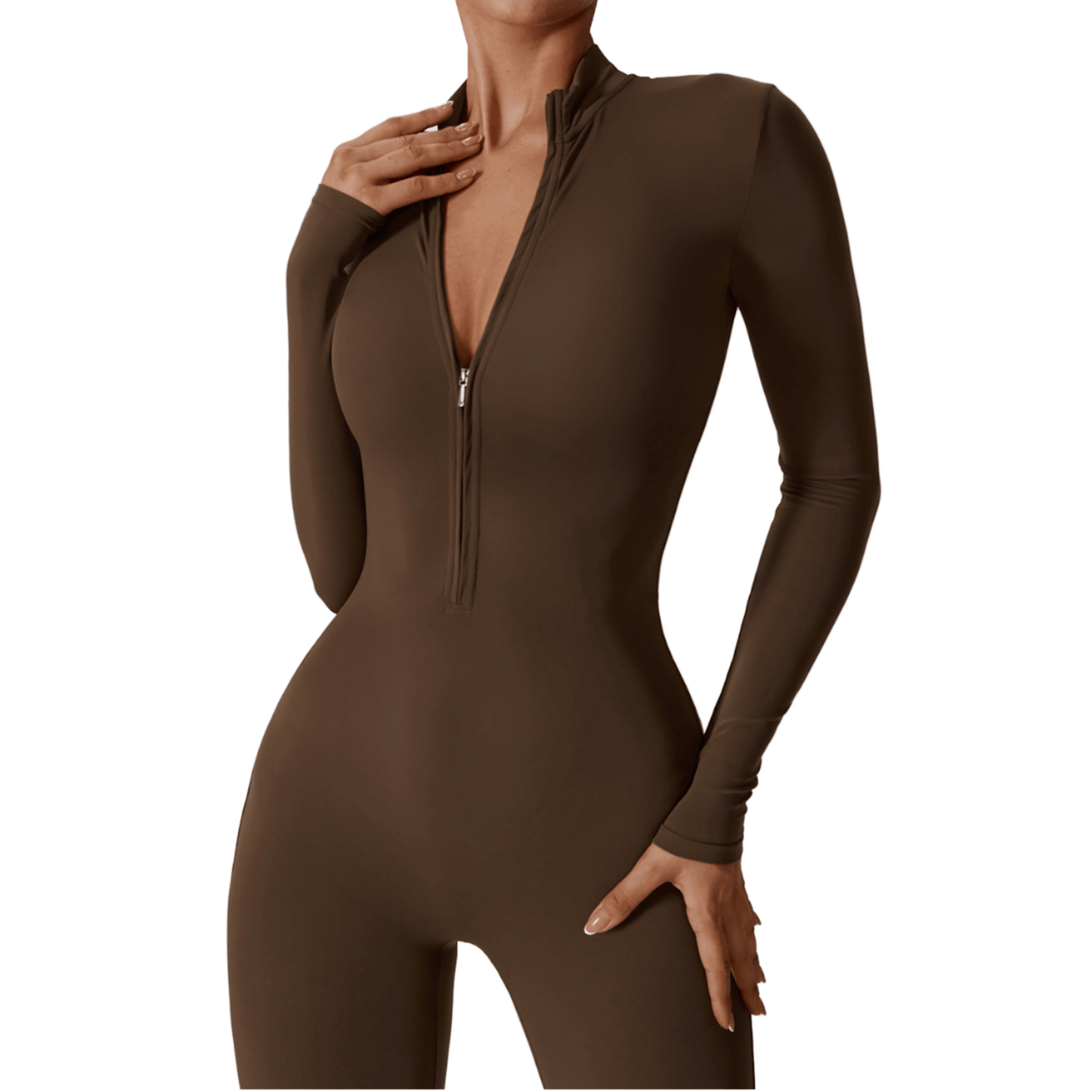 ShapeLine – Figursydd Jumpsuit med eller Utan Varm Fleecefoder & Stretchig Komfort