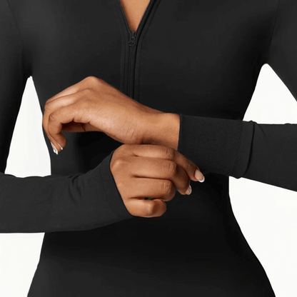 ShapeLine – Figursydd Jumpsuit med eller Utan Varm Fleecefoder & Stretchig Komfort