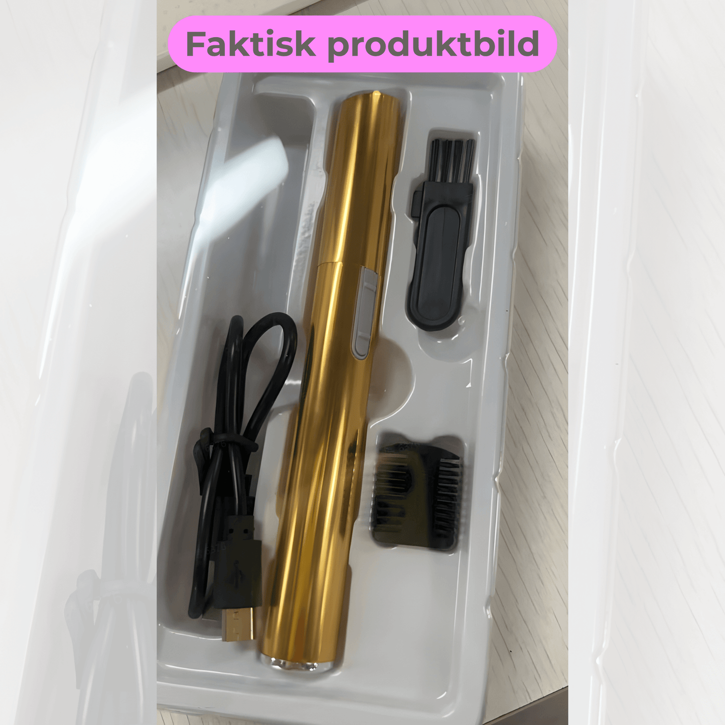 BrowEase – Elektrisk Ögonbrynstrimmer & Ansiktsrakapparat för Kvinnor med USB-Laddning