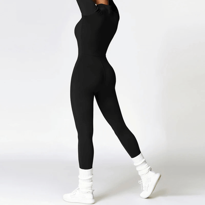 ShapeLine – Figursydd Jumpsuit med eller Utan Varm Fleecefoder & Stretchig Komfort