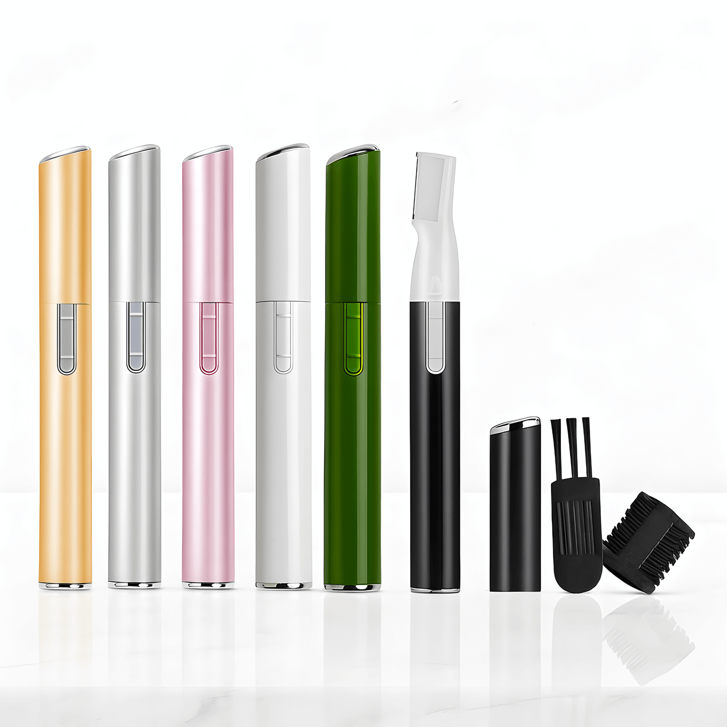 BrowEase – Elektrisk Ögonbrynstrimmer & Ansiktsrakapparat för Kvinnor med USB-Laddning