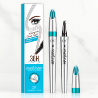 BrowSculpt – QIC 4-spiss øyenbrynspenn med naturlig microblading-effekt og vannavstøtende formel