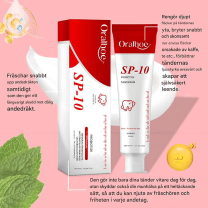 ProbiSmile – Probiotisk tannkrem med mild sammensetning og frisk pust for daglig tannpleie