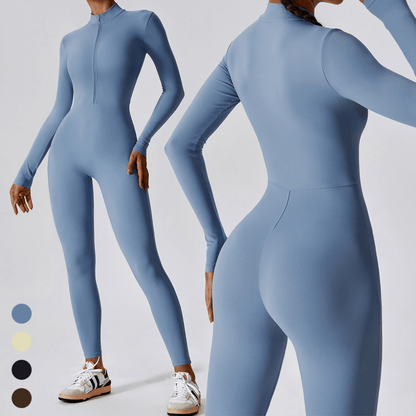 ShapeLine – Figursydd Jumpsuit med eller Utan Varm Fleecefoder & Stretchig Komfort