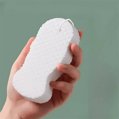 BloomSponge – Eksfolierende badesvamp for myk og frisk hud