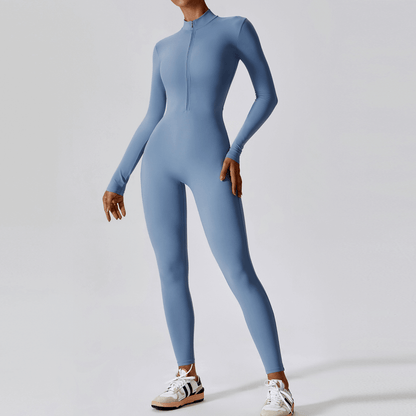 ShapeLine – Figursydd Jumpsuit med eller Utan Varm Fleecefoder & Stretchig Komfort