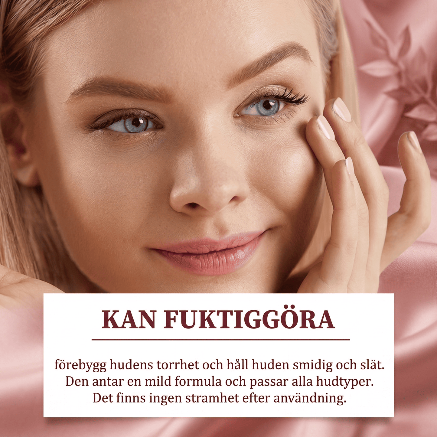 DreamSkin – Inlindande Kollagen-Nattmask som Strippar och Återfuktar – För Fasthet & Lyster