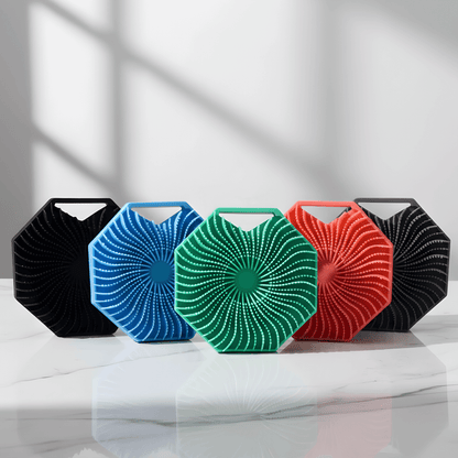 PureScrub – Silikonborste för Dusch & Kroppsrengöring med Massage- och Exfolieringseffekt