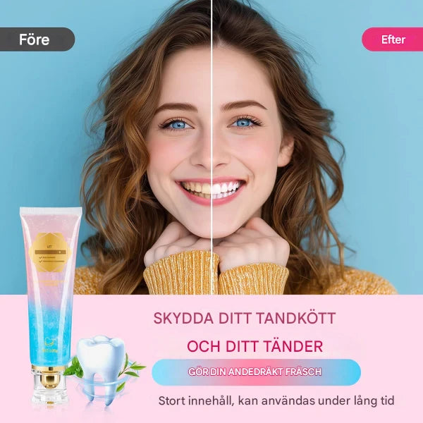 NicoSmile – Whitening Tandkräm med Niacinamid för Fräsch Andedräkt & Mjukare Känsla i Munnen