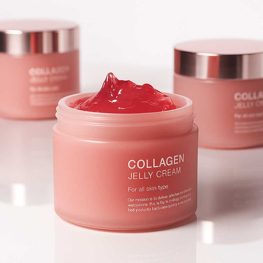 RevitaGlow - Collagen Moisturising Gel Cream for sunn hud