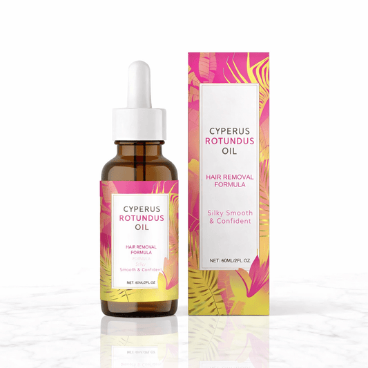 CyraSilk – Eftervårds- & Hårväxtreducerande Olja för Eftervård, Cyperus Rotundus Lugnande Återfuktning