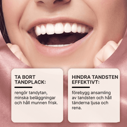 FloraGrin – Probiotisk Blekningstandkräm med 7 Laktobasillusstammar och PAP-Teknologi
