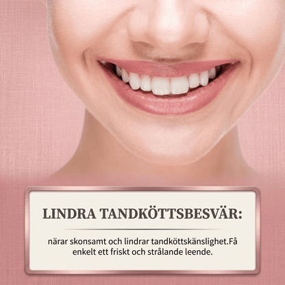 FloraGrin – Probiotisk Blekningstandkräm med 7 Laktobasillusstammar och PAP-Teknologi