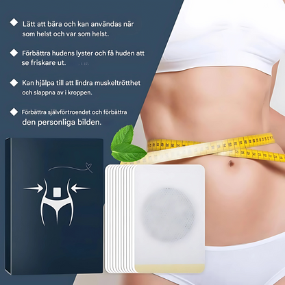 NaturoTrim - Økologisk vekttapsplaster for økt metabolisme og fettforbrenning