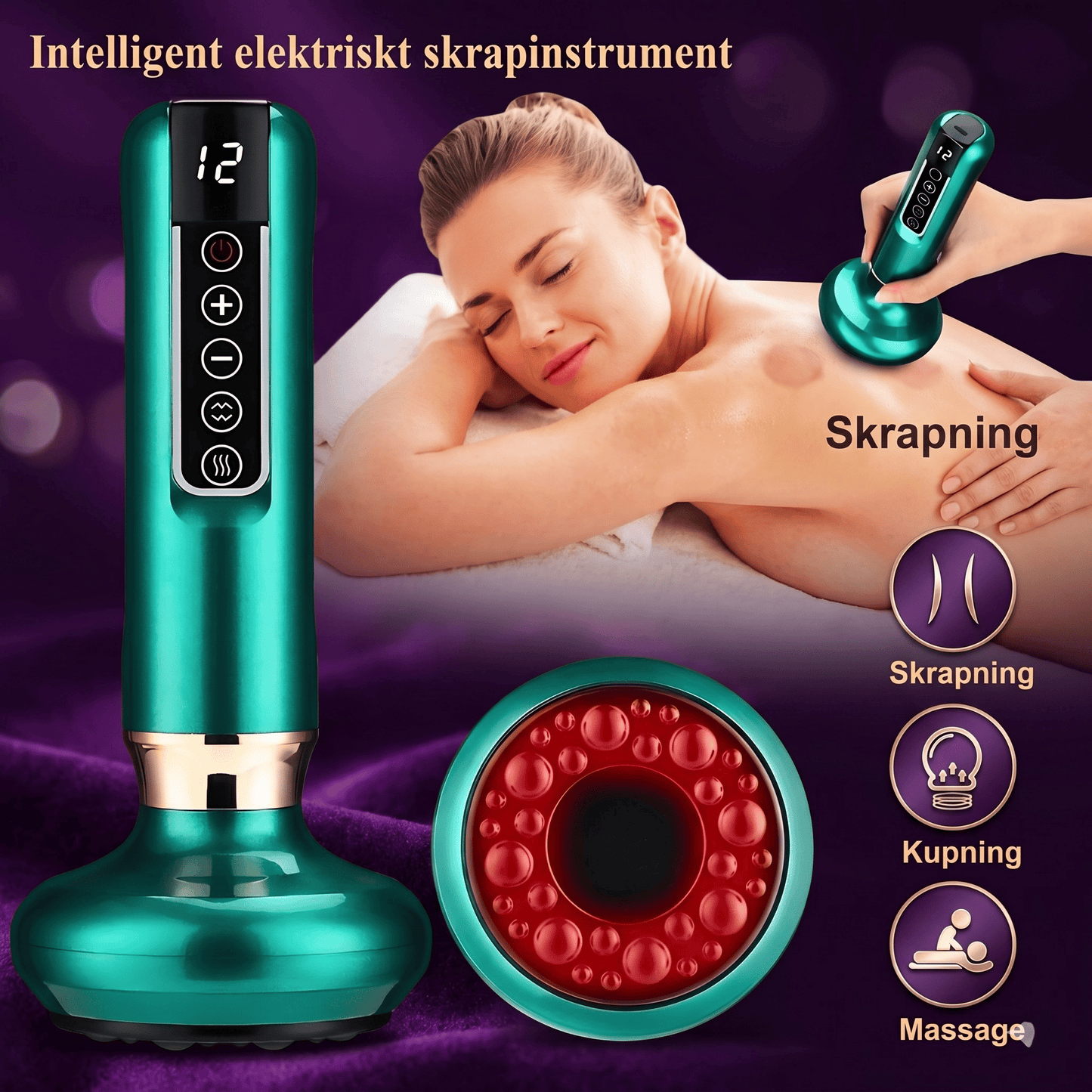 GlowCup – selluliitin ja ihon kiinteyttämiseen tarkoitettu laite, jossa käytetään punaista valoa ja kuppaushoitoa