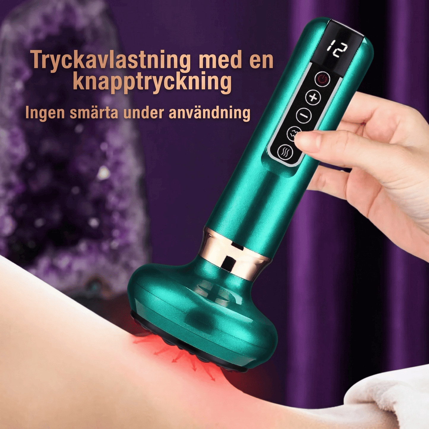 GlowCup – selluliitin ja ihon kiinteyttämiseen tarkoitettu laite, jossa käytetään punaista valoa ja kuppaushoitoa