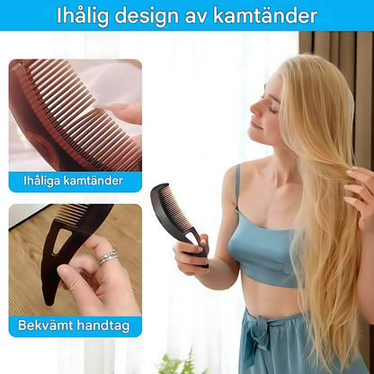SkinTora – Skonsam Självrengörande Kam för Friskt och Uppfriskande Hår och Hårbotten