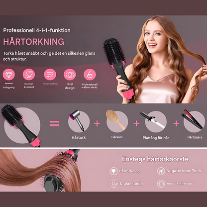 StylePro – Multifunctional Hot Air Brush for Fast Curling, Straightening and Drying