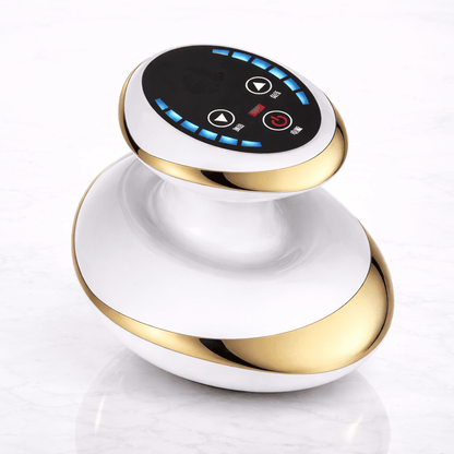 SculptWave – Elektrisk Guasha Koppningsmassageapparat med Värmefunktion, Vakuumsuction och Anti-Cellulitbehandling