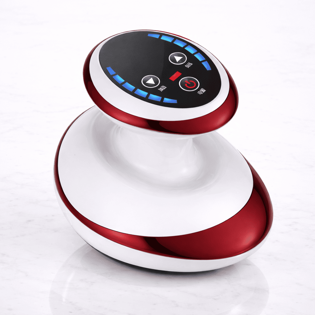 SculptWave – Elektrisk Guasha Koppningsmassageapparat med Värmefunktion, Vakuumsuction och Anti-Cellulitbehandling