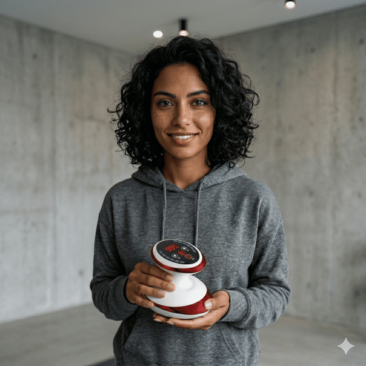 SculptWave – Elektrisk Guasha Koppningsmassageapparat med Värmefunktion, Vakuumsuction och Anti-Cellulitbehandling