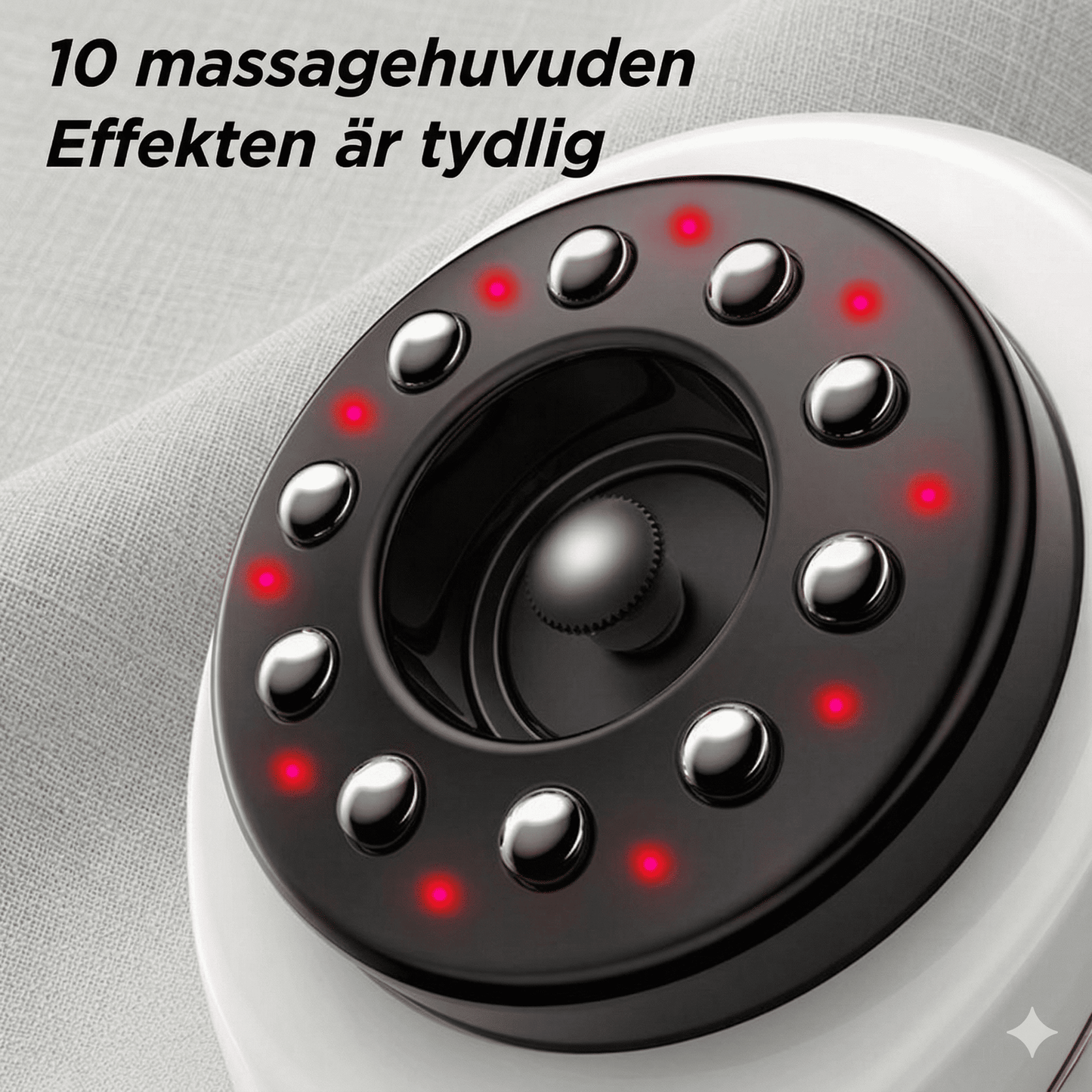 SculptWave – Elektrisk Guasha Koppningsmassageapparat med Värmefunktion, Vakuumsuction och Anti-Cellulitbehandling