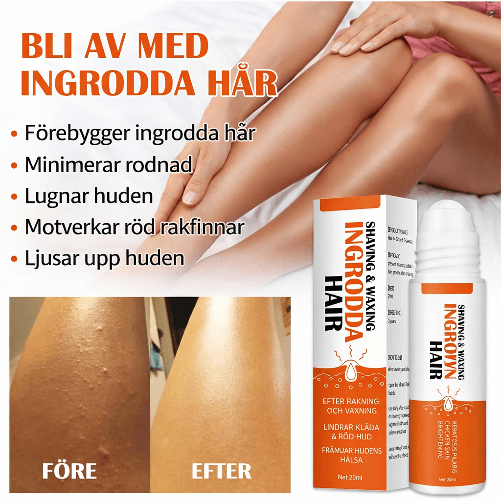 SilkRelief – After Shave Hudvård mot Inåtväxande Hår & Rakirritation