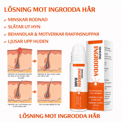SilkRelief – After Shave Hudvård mot Inåtväxande Hår & Rakirritation