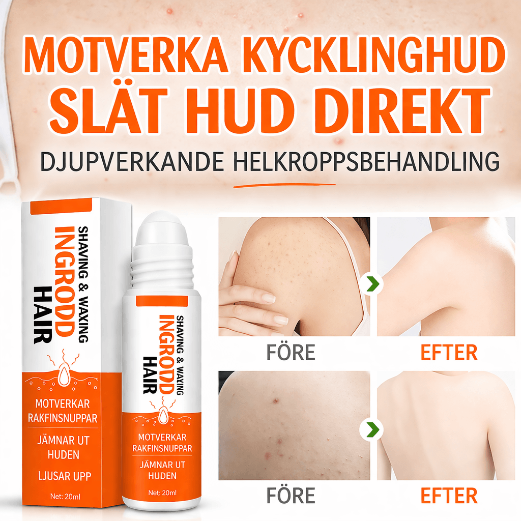 SilkRelief – After Shave Hudvård mot Inåtväxande Hår & Rakirritation