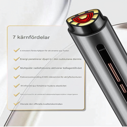 BeamTide - Skin Tightener | 7-i-1 lysterapi og RF-teknologi for fastere hud hjemme