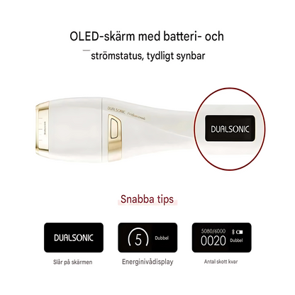 RejuLoom - Ultralydsverktøy for hudstramming og foryngelse - skånsom løfteteknikk med 7D HIFU for ansikt og hals