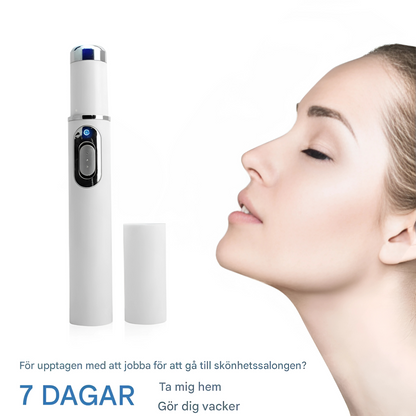 ClariBeam - Blue Light Pen for hudpleie | LED-behandling for ujevnheter, rødhet og hudtekstur
