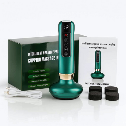 GlowCup - Cellulitt- og hudstrammende apparat med rødt lys og clutch